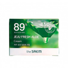 Крем для лица с алоэ The Saem Jeju Fresh Aloe Cream