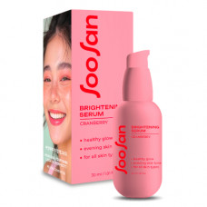 SOOSAN Выравнивающая тон сыворотка с экстрактом клюквы Brightening serum with Cranberry, 30 мл 