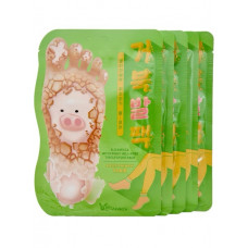 Elizavecca Отшелушивающие пилинг-носочки Witch Piggy Hell Pore Turtle's Foot Pack, 40 мл, 1 уп. Elizavecca Отшелушивающие пилинг-носочки Witch Piggy Hell Pore Turtle's Foot Pack, 40 мл, 1 уп.