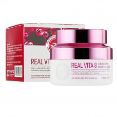 Крем для лица с витаминами ENOUGH  - Real vita 8 complex pro bright up cream, 50мл