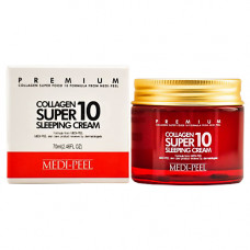 Крем для лица омолаживающий ночной с коллагеном MEDI-PEEL Collagen Super 10 Sleeping Cream, 70 мл