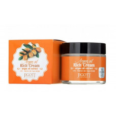 Крем для лица с аргановым маслом JIGOTT Argan Oil Rich Cream, 70 мл