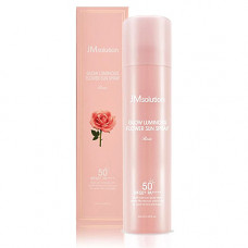 Солнцезащитный спрей с розовой водой - JMsolution Glow luminous flower sun spray, 180мл Солнцезащитный спрей с розовой водой - JMsolution Glow luminous flower sun spray, 180мл