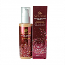 Крем тональный с муцином улитки Enough 13тон - Gold snail moisture foundation SPF30, 100мл