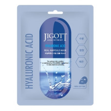 Тканевая ампульная маска для лица ГИАЛУРОН JIGOTT - HYALURONIC ACID Real Ampoule Mask, 27 мл Тканевая ампульная маска для лица ГИАЛУРОН JIGOTT - HYALURONIC ACID Real Ampoule Mask, 27 мл