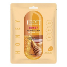 Тканевая маска для лица МЕД JIGOTT - HONEY Real Ampoule Mask, 27 мл