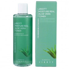 Тонер интенсивно увлажняющий с экстрактом алоэ JIGOTT -  Moisture Real Aloe Vera Toner, 300 мл