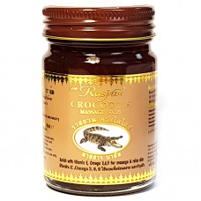 ТАЙСКИЙ КРОКОДИЛОВЫЙ БАЛЬЗАМ - CROCODILE BALM MASSAGE (СНИМАЕТ ЛЮБЫЕ БОЛИ), 50 гр