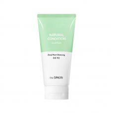 Пенка-скраб для глубокого очищения пор The Saem Natural Condition Scrub Foam (Deep pore Cleansing),150 мл