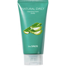 Пенка для лица с экстрактом алоэ The Saem Natural Daily Cleansing Foam Aloe